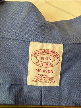 Brooks Brothers Light Blue Madison Dress Shirt